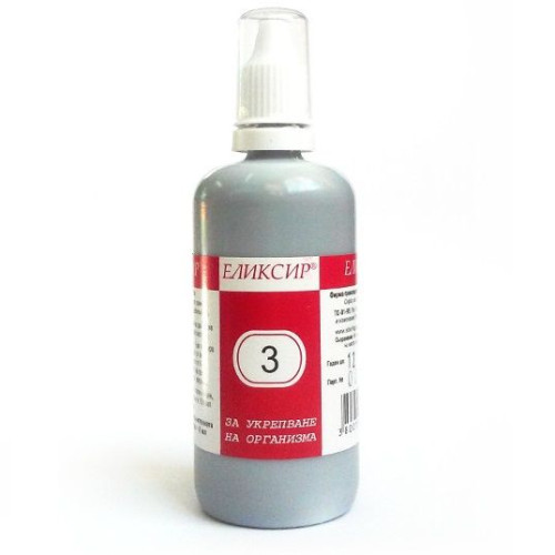 Elixir 3 for Strengthening the Body 1.69 fl oz (50 ml)