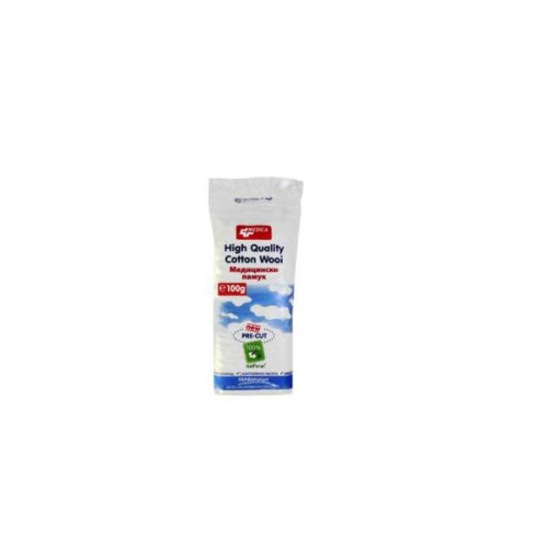 Medica Medical Cotton Hygroscopic for Medical and Cosmetic Procedures 3.53 oz (100 g)