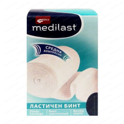 Medica Medilast Elastic Bandage for Varicose Veins and Edema 5.47 yd/3.15" (5 m/8 cm) 1 pc