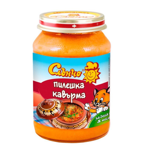 Slancho Chicken Kavarma Puree for Children 8+ Months 6.7 oz (190 g)