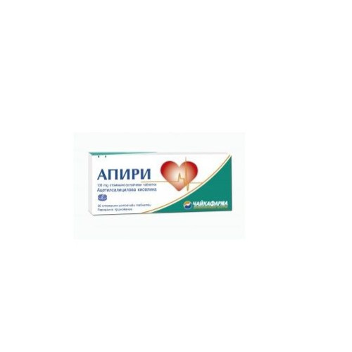 Chaikapharm Apiri for Pain and Inflammation 100 mg 30 Tablets