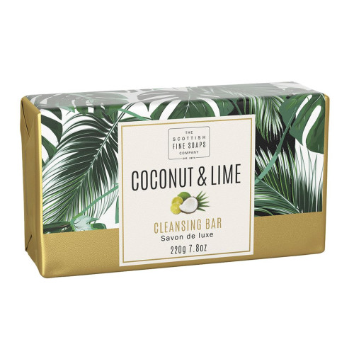 Scottish Fine Soaps Coconut and Lime Cleansing Soap Coconut and Lime 7.76 oz (220 g)
