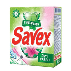 Savex 2-in-1 Fresh Washing Powder for White and Colored Clothes 10.58 oz (300 g)