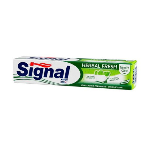Signal Herbal Fresh Toothpaste for Long-Lasting Freshness 2.54 fl oz (75 ml)