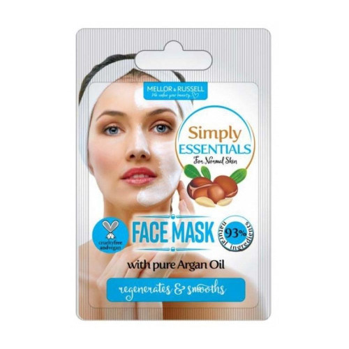 Simply Essentials Regenerating and Soothing Face Mask with Argan Oil 0.24 fl oz (7 ml)