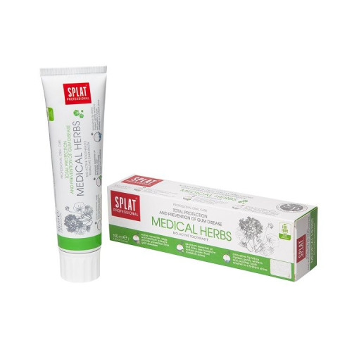 Splat Professional Medical Herbs Toothpaste with Herbal Extract for Bleeding Gums 3.38 fl oz (100 ml)