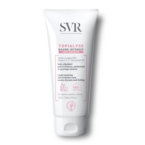 SVR Topialyse Restorative Balm for Face and Body for Atopic and Very Dry Skin 6.76 fl oz (200 ml)