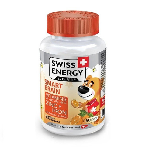 Swiss Energy Children's Vitamins for Mental Development and Concentration 60 Tablets