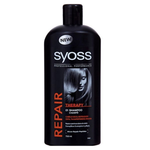 Syoss Repair Repairing Shampoo for Dry Hair 25.36 fl oz (750 ml)