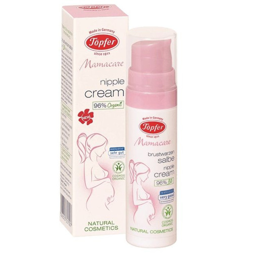 Topfer Mamacare Nipple Cream for Breastfeeding with Organic Calendula 1.01 fl oz (30 ml)
