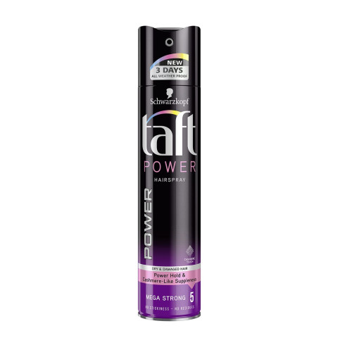 Taft Power Hair Spray with Mega Strong Hold 8.45 fl oz (250 ml)