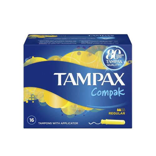 Tampax Compak Normal Tampons with Applicator 16 pcs