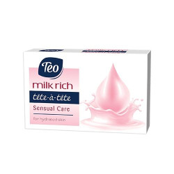 Teo Milk Rich Sensual Care Nourishing and Detoxifying Soap with Glycerin 3.53 oz (100 g)