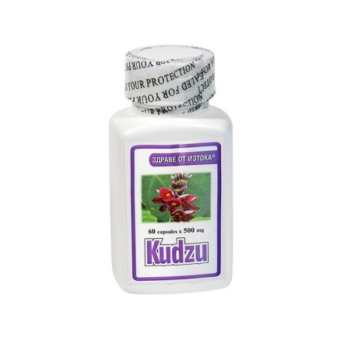 TNT Kudzu Capsules for Alcohol Tolerance 500 mg 60 Capsules