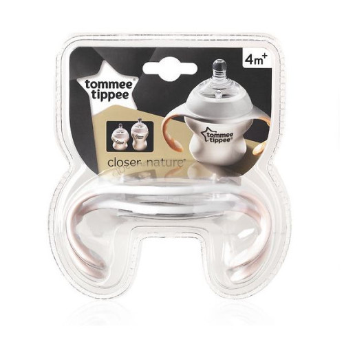 Tommee Tippee Closer to Nature Handles for Bottles and Cups for Children 4+ Months 2 pcs
