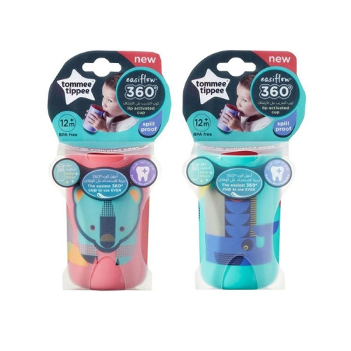 Tommee Tippee Easiflow Non-Spill Transition Cup 360° for Children 12+ Months 8.45 fl oz (250 ml)