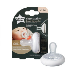 Tommee Tippee Closer to Nature Breast-like Orthodontic Pacifier for Children 0 to 6 Months 1 pc