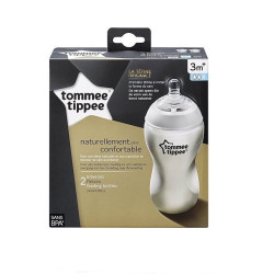 Tommee Tippee Easi-Vent Feeding Bottle for Children 3+ Months 2 11.5 fl oz (340 ml)