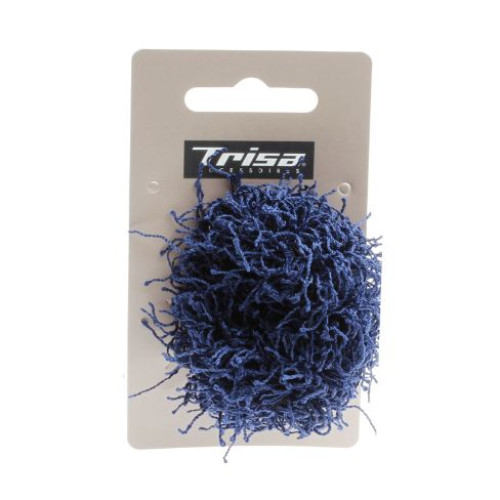 Trisa Hair Tie with Interesting Design Color Blue 1 pc