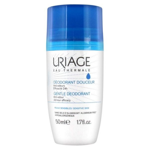 Uriage 24-Hour Protection Against Perspiration Deodorant Without Aluminum Salts 1.69 fl oz (50 ml)