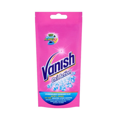 Vanish Oxi Action Liquid Detergent for Colored and White Clothes 3.38 fl oz (100 ml)