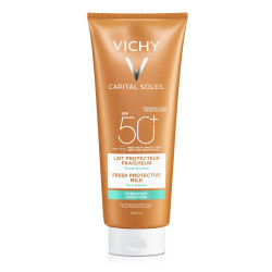 Vichy Ideal Soleil Moisturizing Milk for Face and Body SPF 50+ 10.14 fl oz (300 ml)