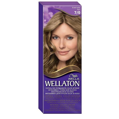 Wellaton Permanent Hair Color for Rich Color Blonde 7/0