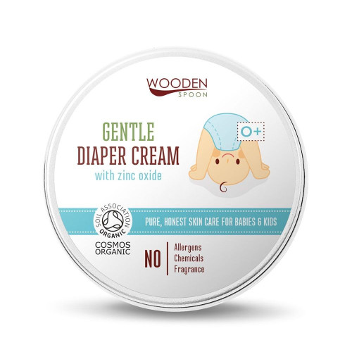 Wooden Spoon Anti-Diaper Rash Cream 3.38 fl oz (100 ml)