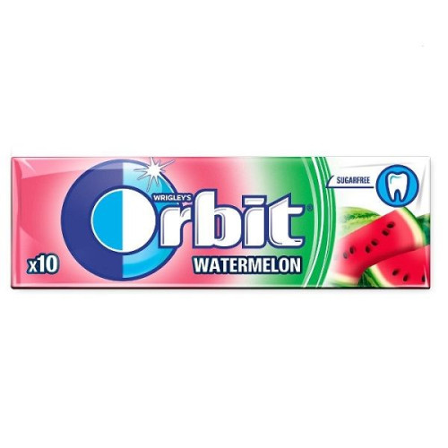 Orbit Watermelon Flavor Gum 10 pcs