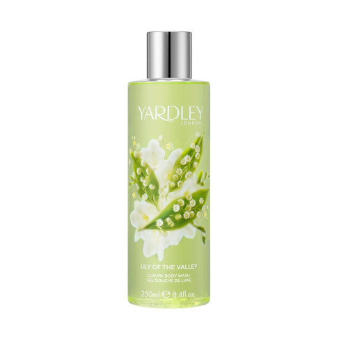 Yardley English Lili of the Valley Shower Gel with Lily of the Valley Scent 8.45 fl oz (250 ml)