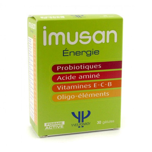 Yves Ponroy Imusan Energy for Tone and High Immunity 30 Capsules