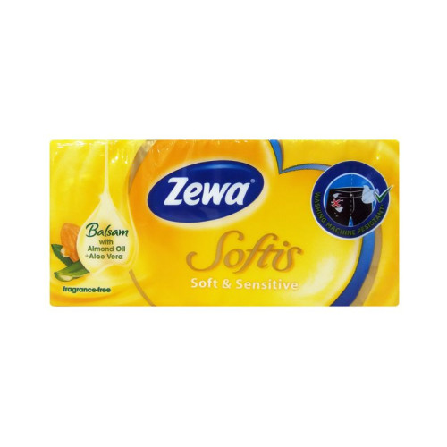 Zewa Softis Soft and Sensitive 4-ply Tissues 1 Set