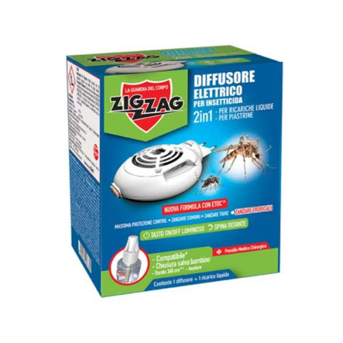 Zig Zag 2-in-1 Electric Evaporator and Refill 1.01 fl oz (30 ml)