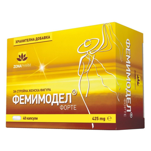 Zonapharm Femimodell Forte for Severe Stress and Weak Immune System 425 mg 40 Capsules