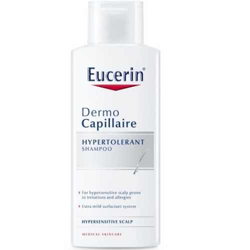 Eucerin DermoCapillaire Itch Relief Shampoo for Hypersensitive Scalp 8.45 fl oz (250 ml)