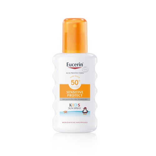Eucerin Kids Sensitive Protect Sun Protection Spray for Delicate Children's Skin SPF 50+ 6.76 fl oz (200 ml)