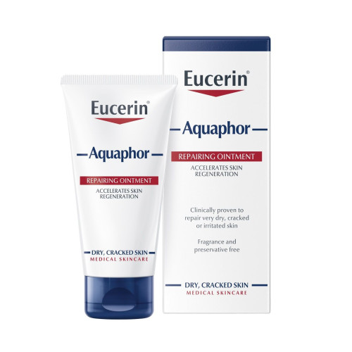 Eucerin Aquaphor Protective Face Cream for Damaged Chapped and Dry Skin 1.52 fl oz (45 ml)
