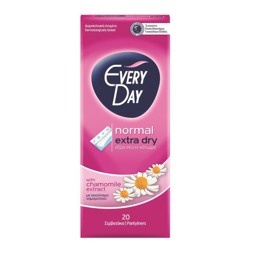 Everyday Normal Extra Dry Women's Daily Pads 20 pcs