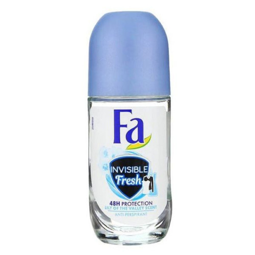 Fa Invisible Fresh Roll-On Anti-Perspirant for Women with Lily of the Valley Scent 1.69 fl oz (50 ml)