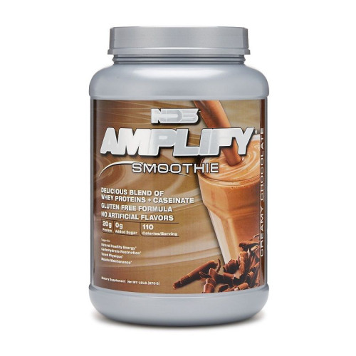 NDS Amplify Smoothie Whey Protein with Chocolate Flavor 1.92 lb (870 g)