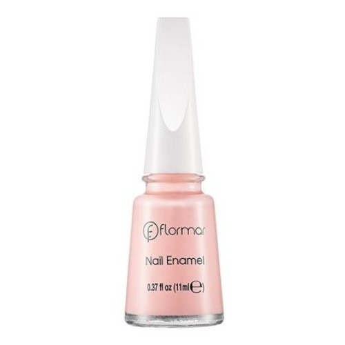 Flormar Nail Enamel Thick and Long-Lasting Nail Polish Color 473 Pink Sarafan