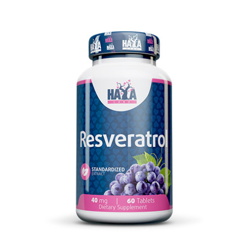 Haya Labs Resveratrol 40mg 60 Tablets