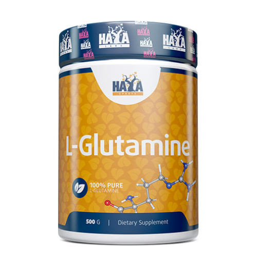 Haya Labs Sports 100% Pure L-Glutamine 1.1 lb (500 g)