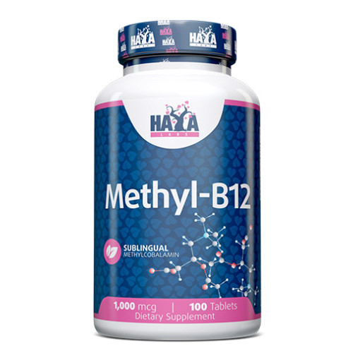 Haya Labs Methyl B-12 1000mcg 100 Tablets