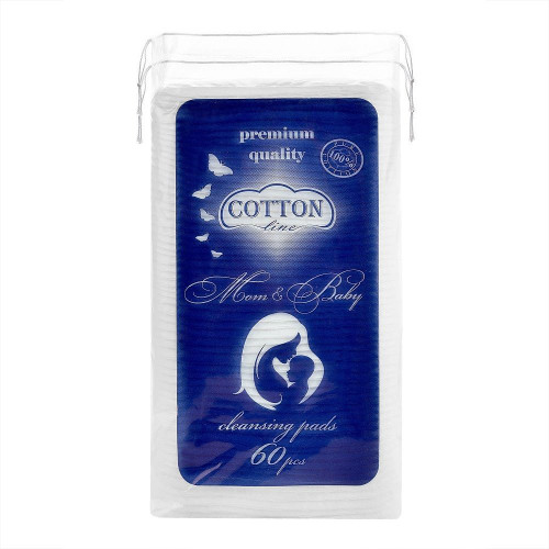 Cotton Line Mоm and Baby Cleaning Swabs 60 pcs