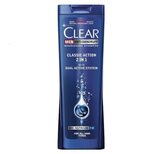 Clear Men Classic Action 2-in-1 Anti-Dandruff Shampoo for Men 8.45 fl oz (250 ml)