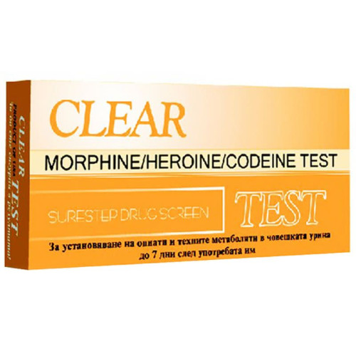 Clear Opiate (heroin Codeine Morphine) Test Strip