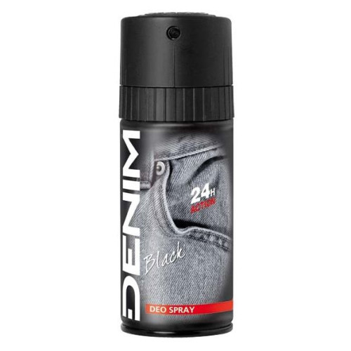Denim Black Men's Deodorant Spray 5.07 fl oz (150 ml)
