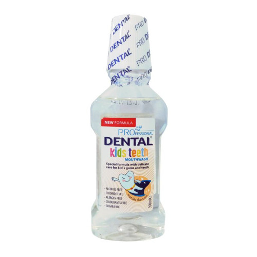 Dental Kids Non-Alcoholic Mouthwash for Children 10.14 fl oz (300 ml)