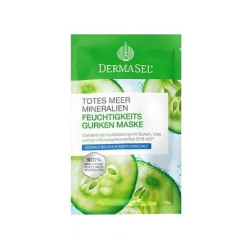 Fette Pharma Dermasel Hydrating Face Mask with Cucumber 0.41 fl oz (12 ml)